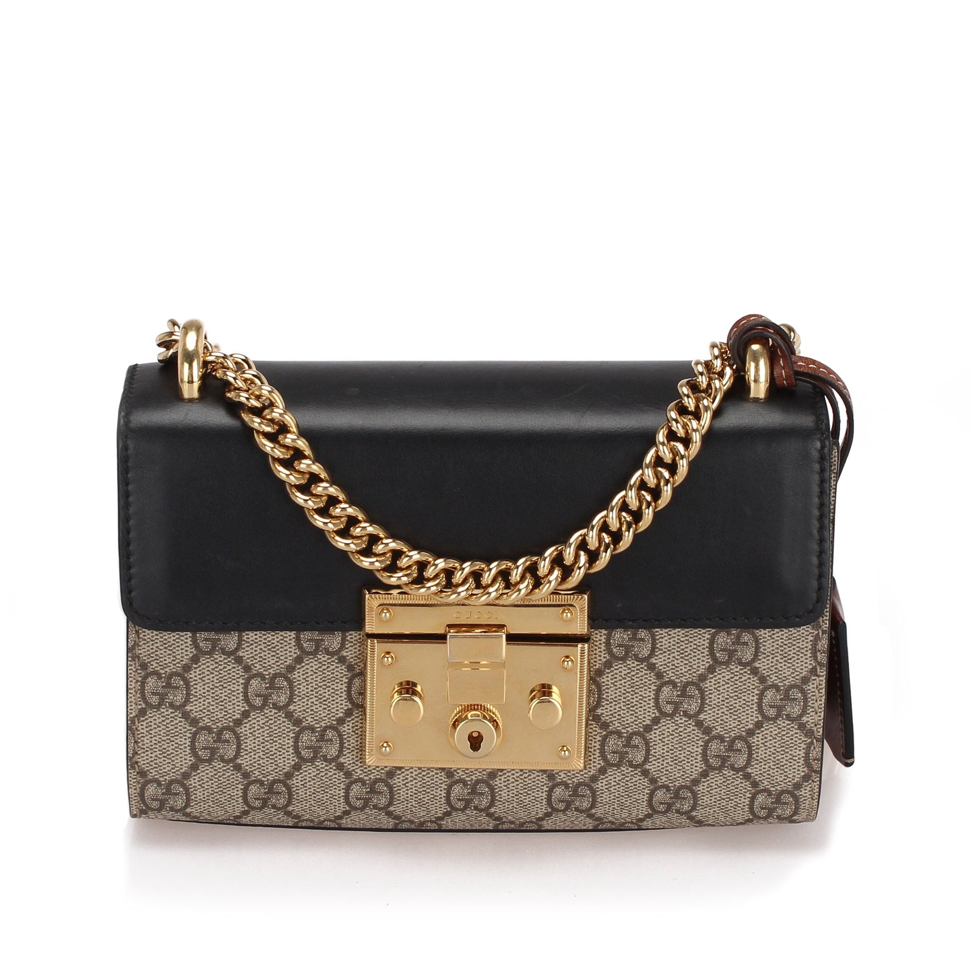 Gucci Chain Leather Crossbody