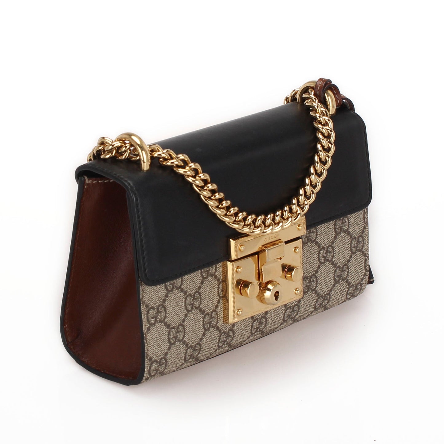 Gucci Chain Leather Crossbody
