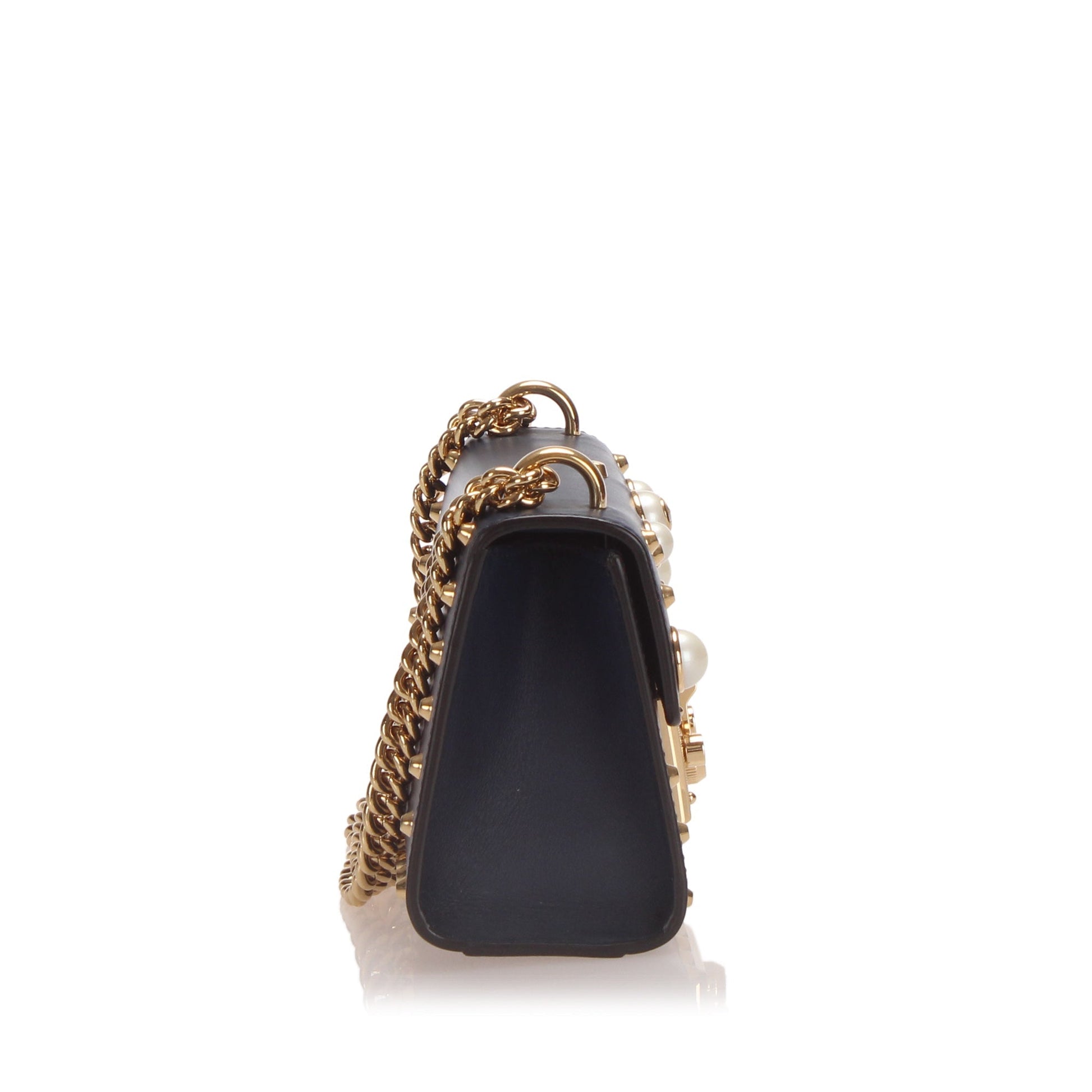Gucci Chain Leather Crossbody