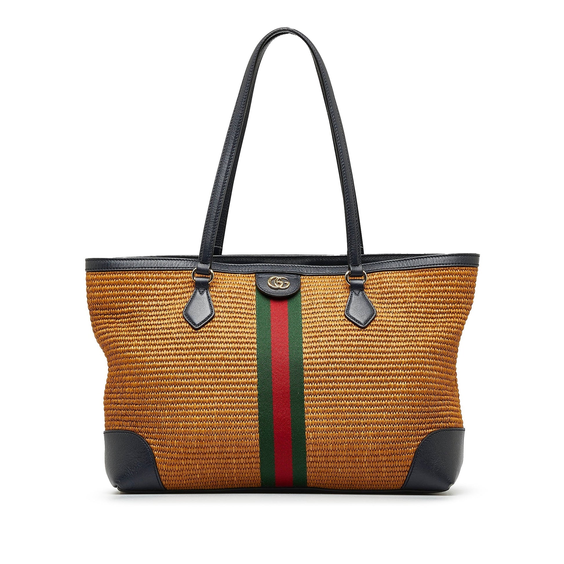 Gucci Ophidia Brown Leather Tote Style 2