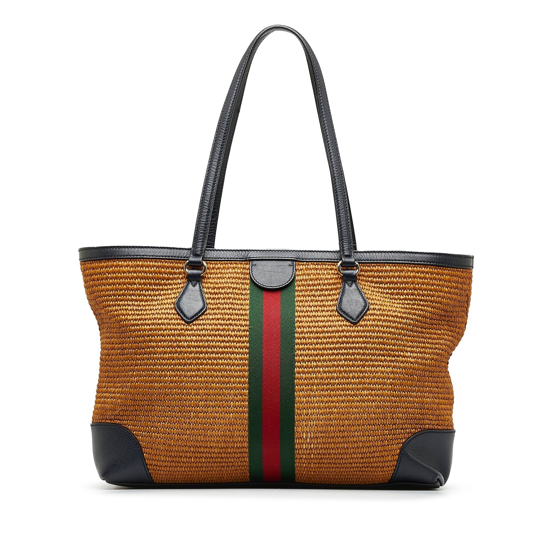 Gucci Ophidia Brown Leather Tote Style 2
