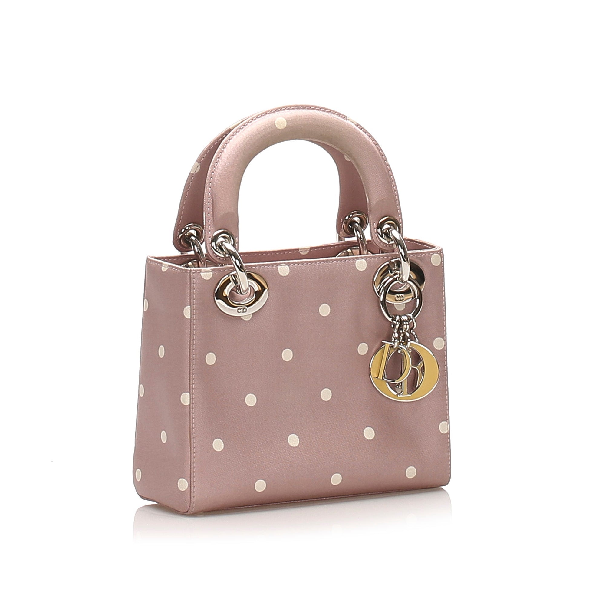 Chanel Nylon Lady Dior Leather Shoulder Bag