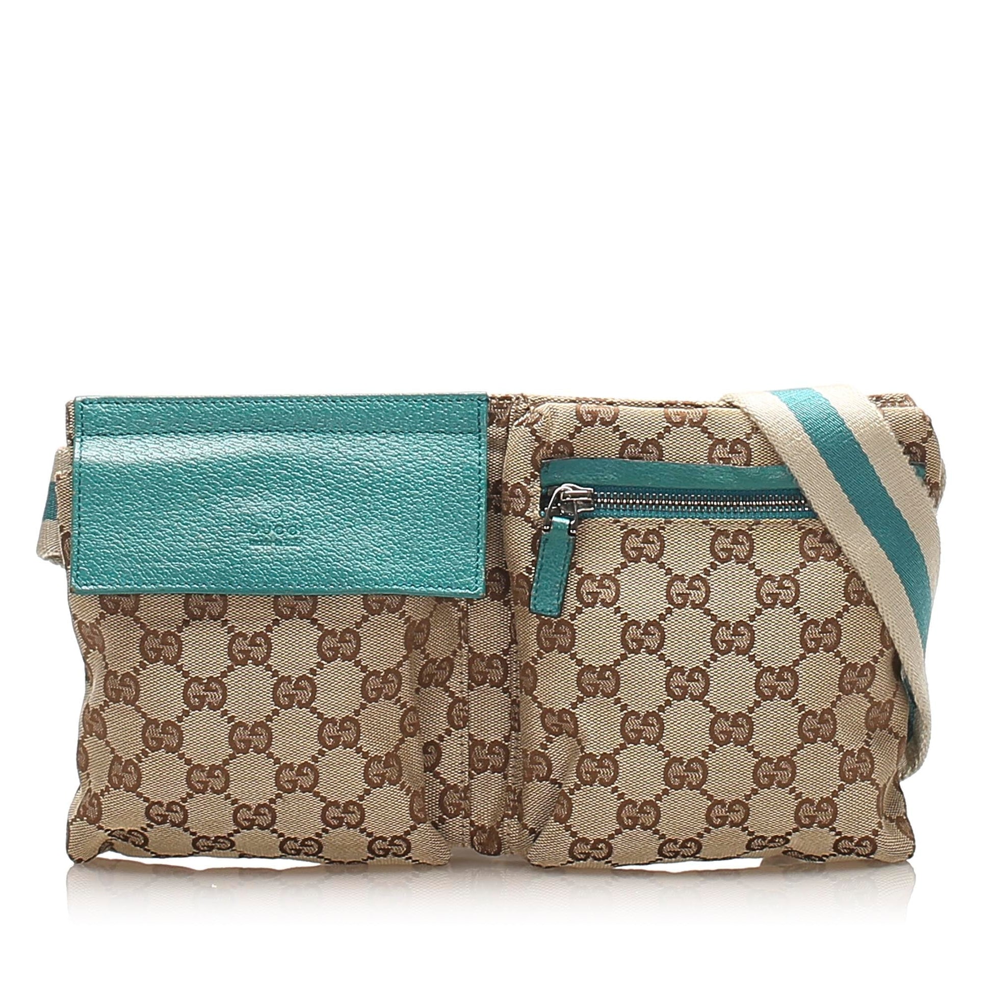 Gucci Canvas Shoulder Bag