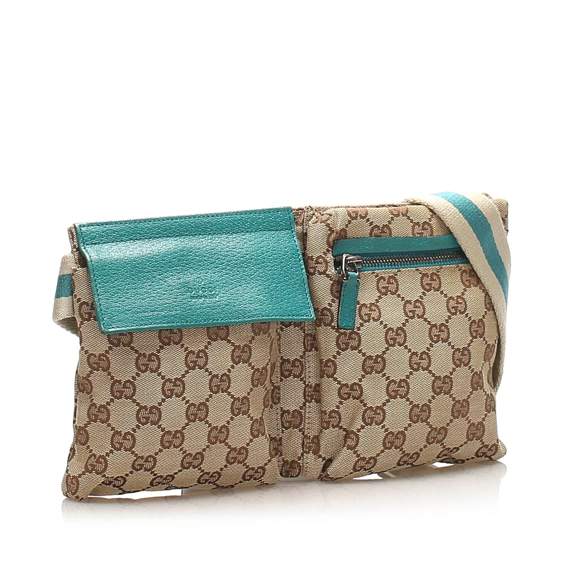 Gucci Canvas Shoulder Bag
