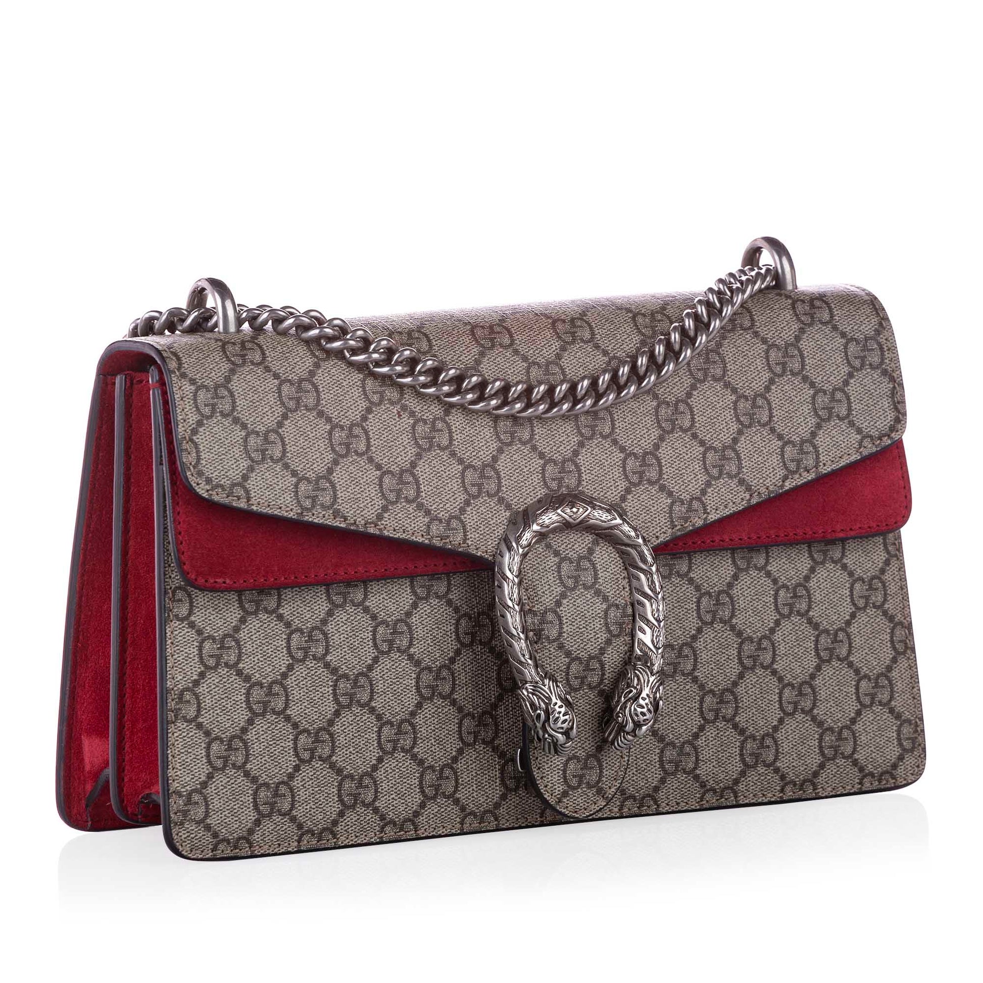 Gucci Chain Leather Shoulder Bag