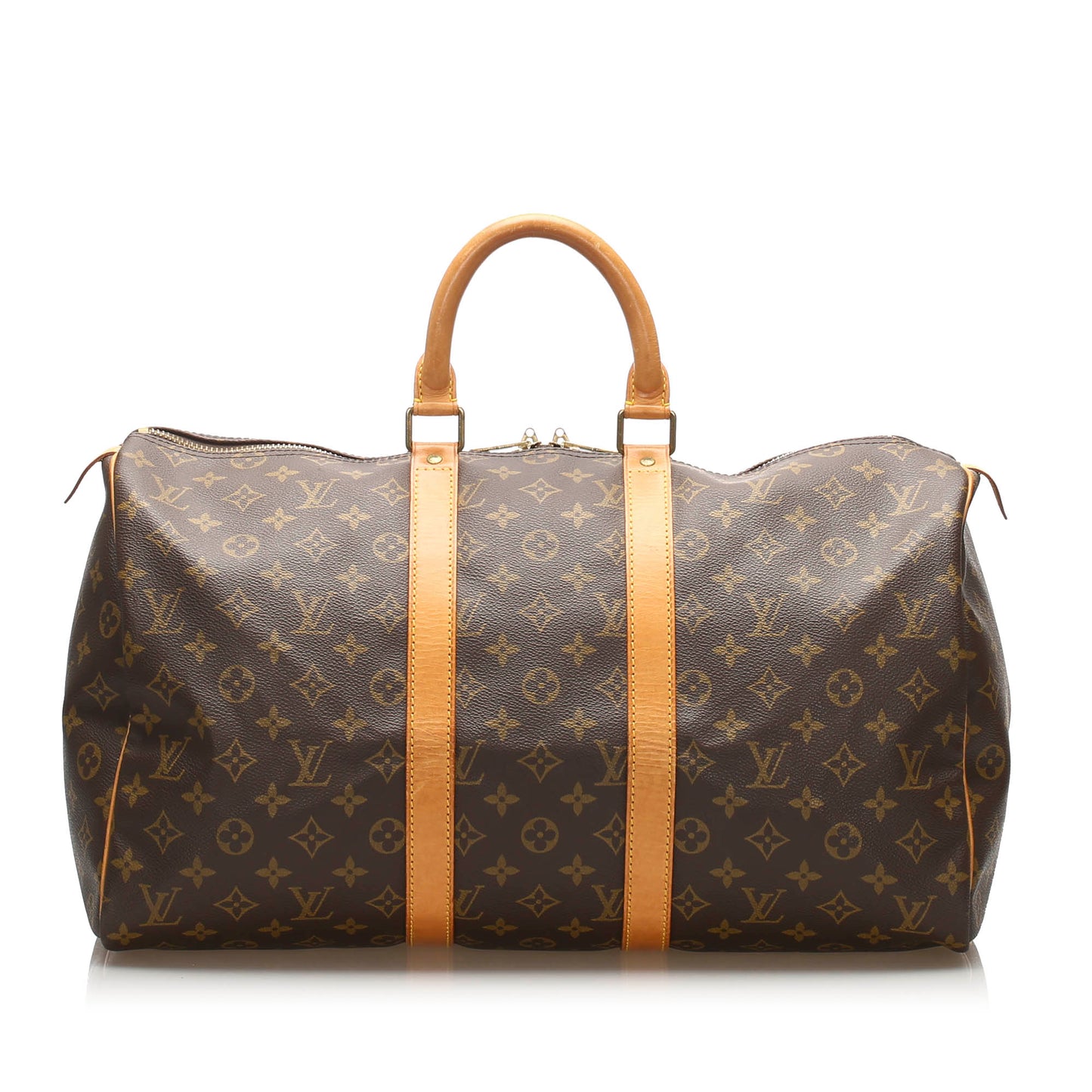Louis-Vuitton Louis Vuitton Monogram Keepall 45 Brown
