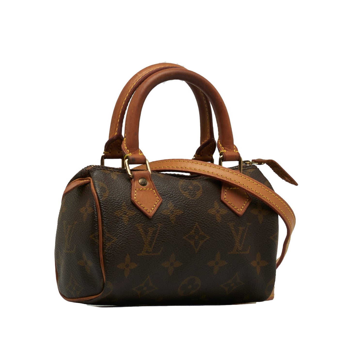 LOUIS VUITTON Monogram Mini HL Satchel Handbag