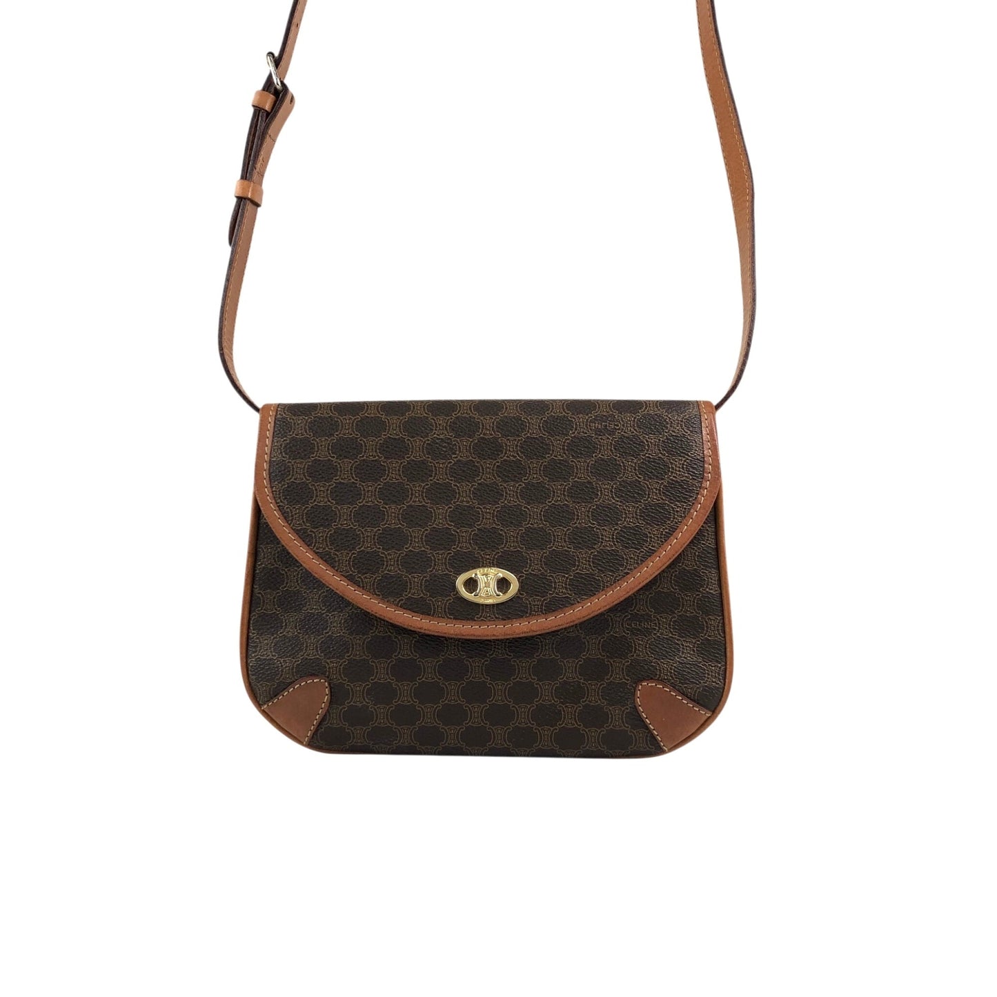 CELINE Shoulder bag Brown a4uyd7