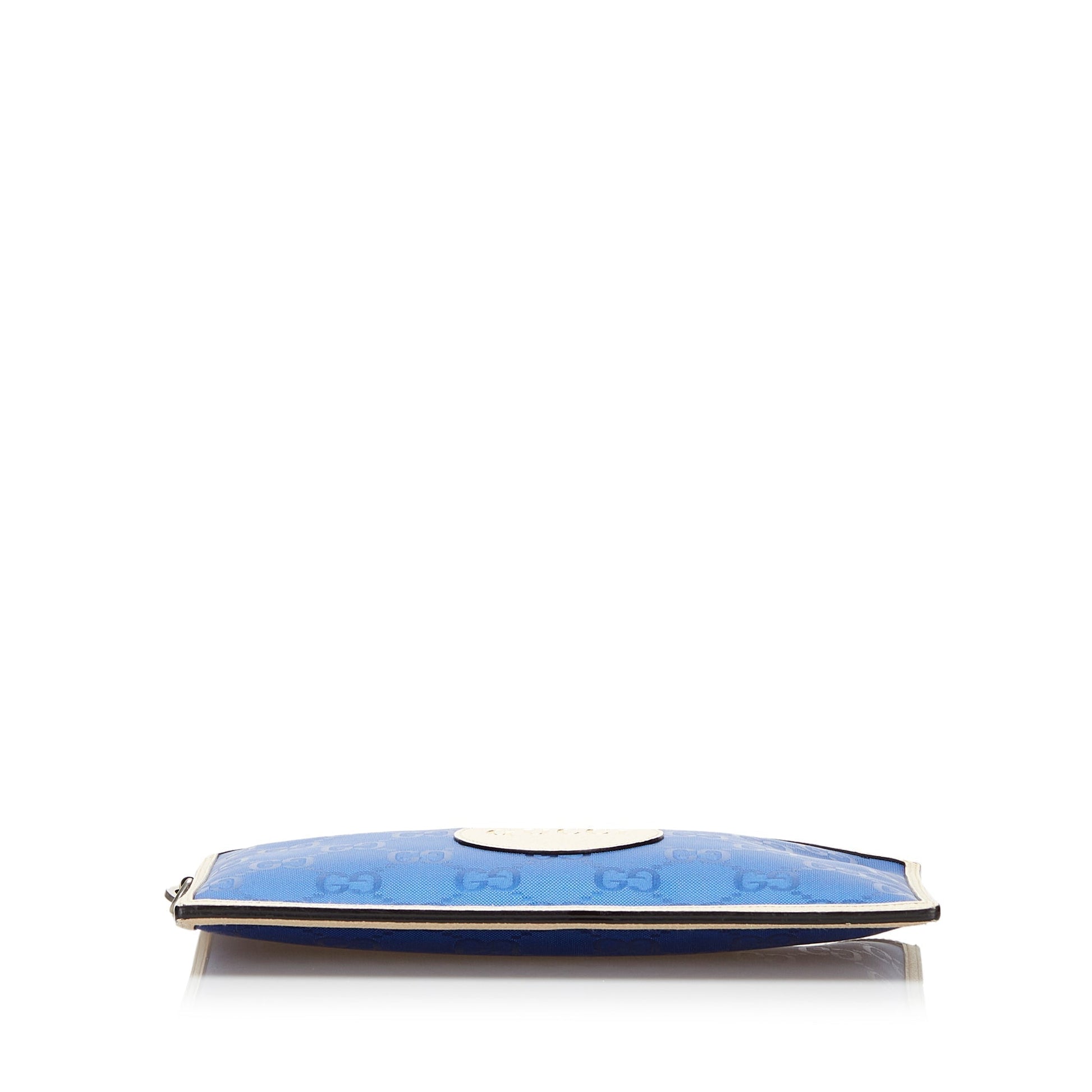 Gucci Nylon Leather Clutch
