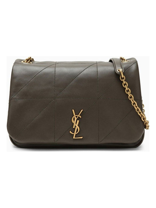 Luxury Saint Laurent Trending 2025 Women's Jamie 4.3 Small Musk Leather Bag in Green |