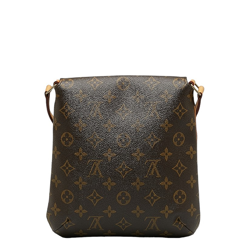 Louis Vuitton Monogram Musée Salsa Long Pulled Shoulder Bag Brown PVC Leather Louis Vuitton Gift [ ] Store