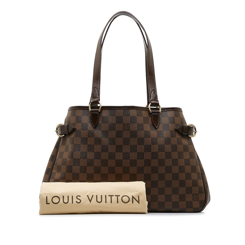 Louis Vuitton Damier Batignolles Horizontal Shoulder Bag Brown Ladies