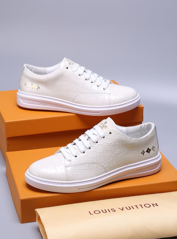 reebybags - Louis Vuitton Alligator White Sneaker