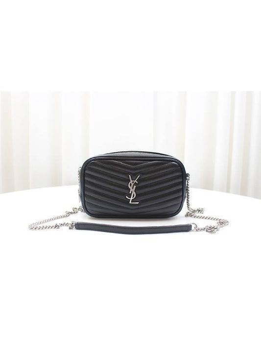 Luxury Saint Laurent Trending 2026 Used luxury goods Daall Monogram Lou mini camera cross bag 748849