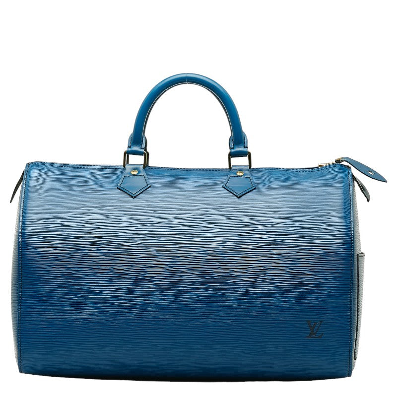 Louis Vuitton Louis Vuitton Epic Boston Bag Leather Tread Blue