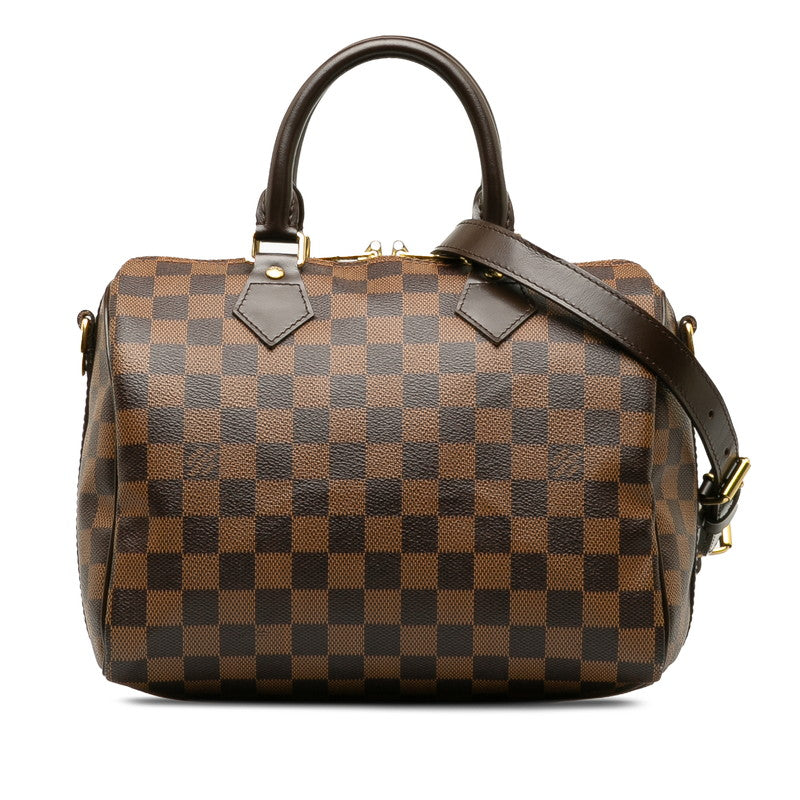 Louis Vuitton Louis Vuitton Damière Boston Bag PVC/Leather Brown