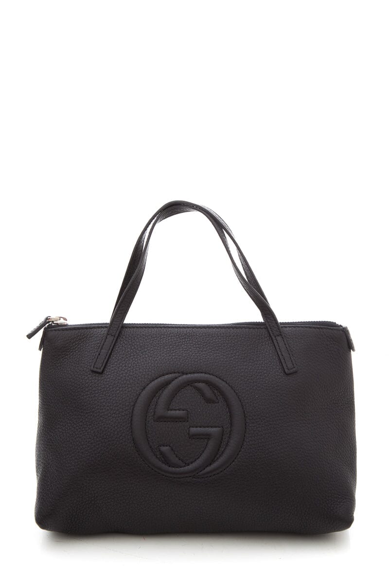 Gucci Soho Black Leather Handbag