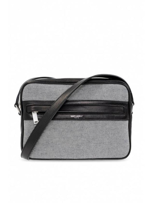 Luxury Saint Laurent Trending 2025 Camp Camera Cross Bag Grey