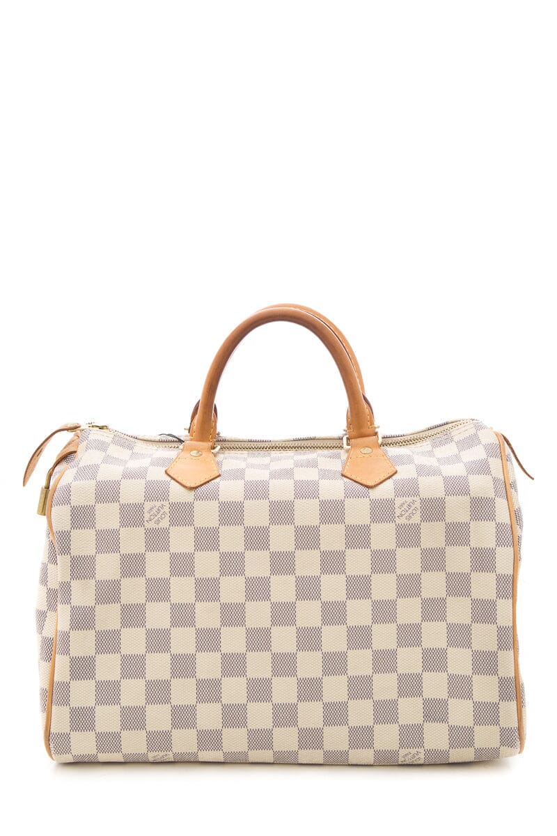 Louis Vuitton 2008 White Damier HandBag