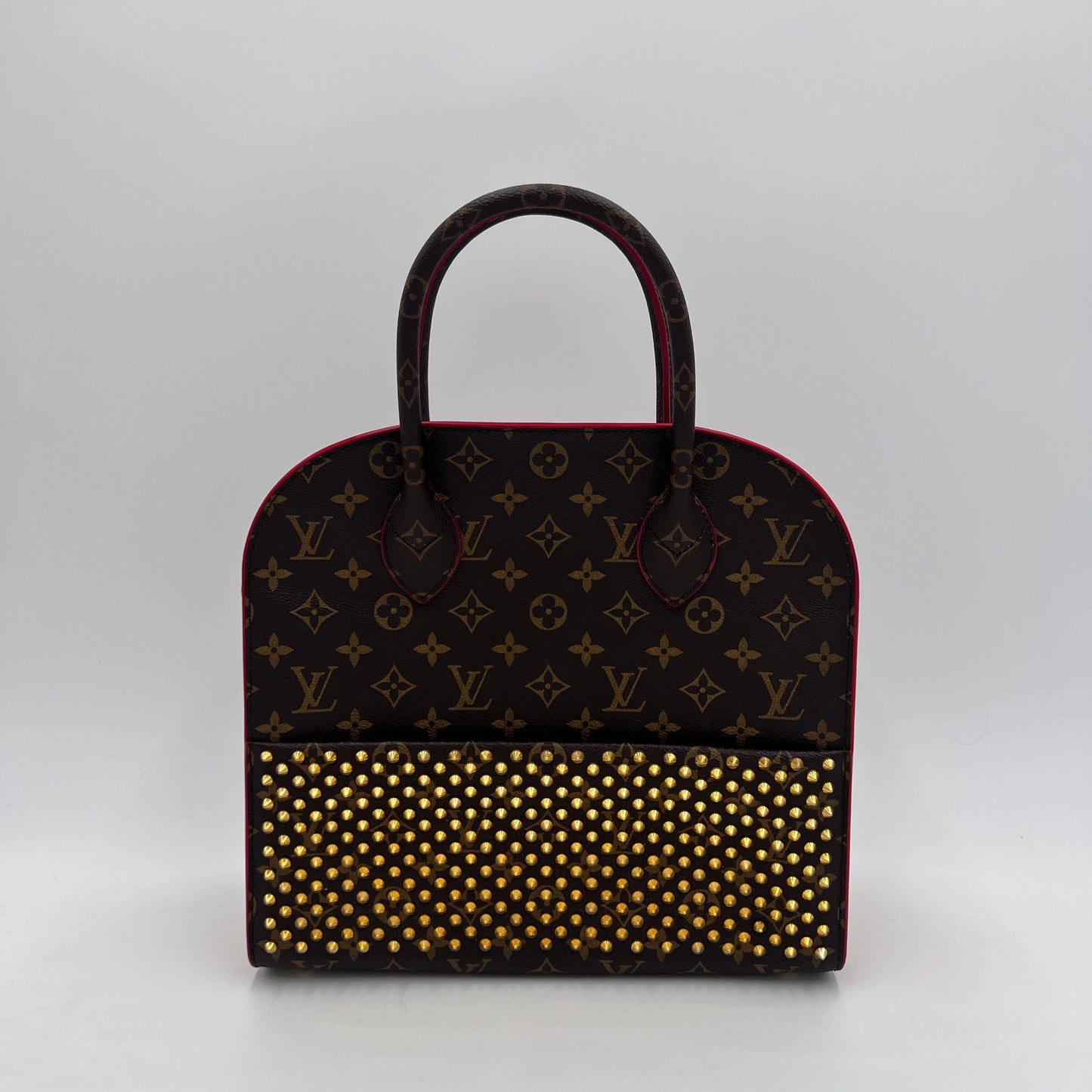 Louis Vuitton Iconoclasts Christian Louboutin Shopping Bag - Brown Handle Bags, Handbags AD580O