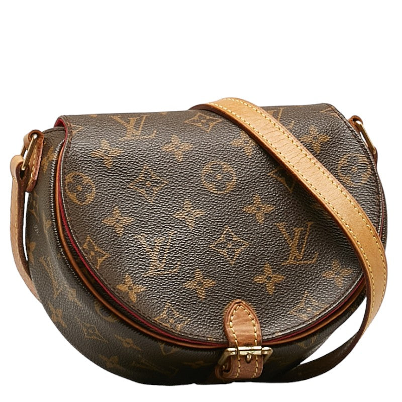 Louis Vuitton Monogram Shoulder Bag PVC/Leather Brown