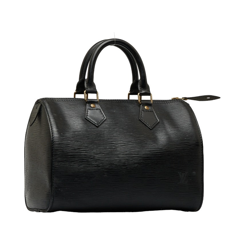 Louis Vuitton Epi Handbag Mini Boston Bag Noir