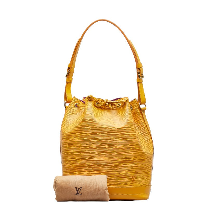 Louis Vuitton Epi Noe Shoulder Bag Tassiri Yellow Leather