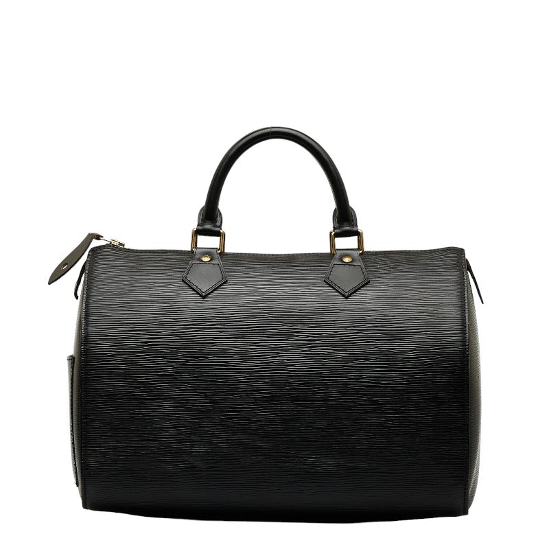 Louis Vuitton Epi Handbag Boston Bag Black