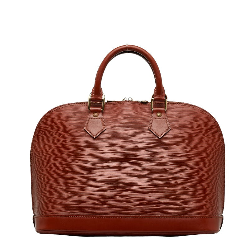 Louis Vuitton Brown Epi Alma Handbag