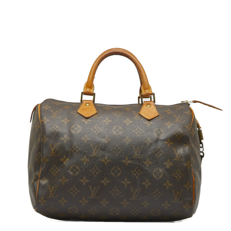 Louis Vuitton Monogram Handbag Mini Boston Bag