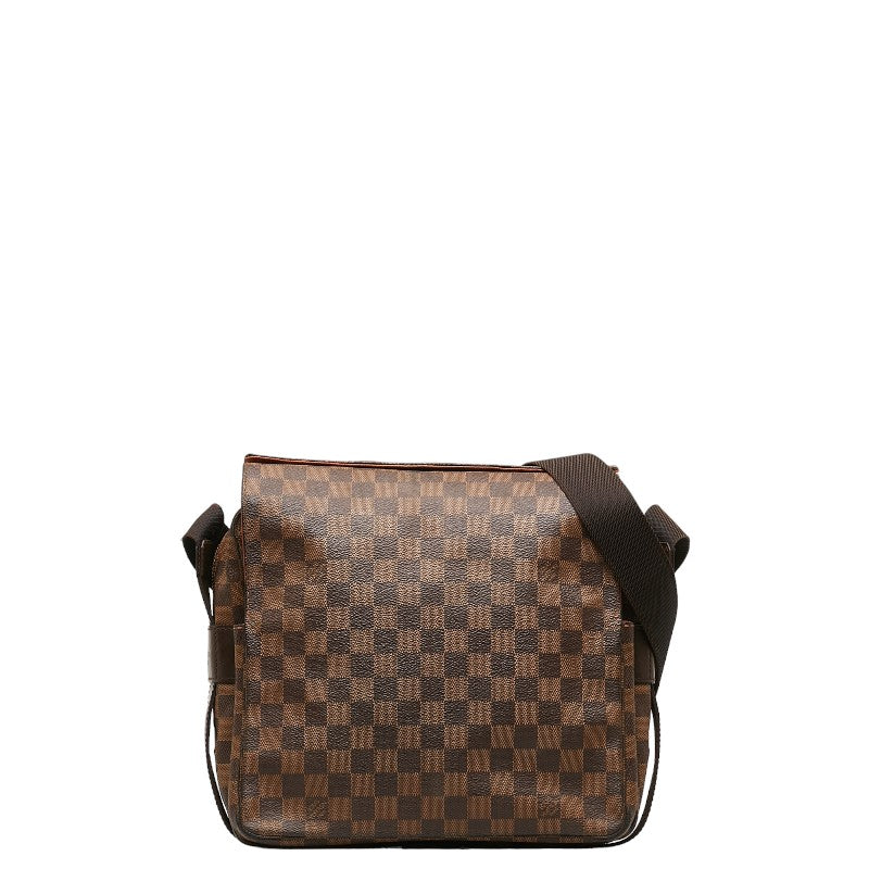 Louis Vuitton Damier Naviglio Crossbody Shoulder Bag Brown