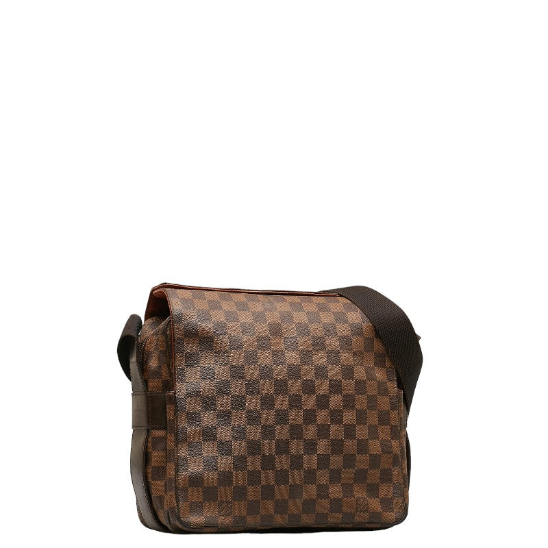 Louis Vuitton Damier Naviglio Crossbody Shoulder Bag Brown