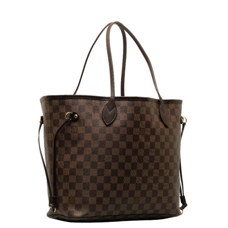 Louis Vuitton Damier Neverfull MM Shoulder Bag Tote Bag