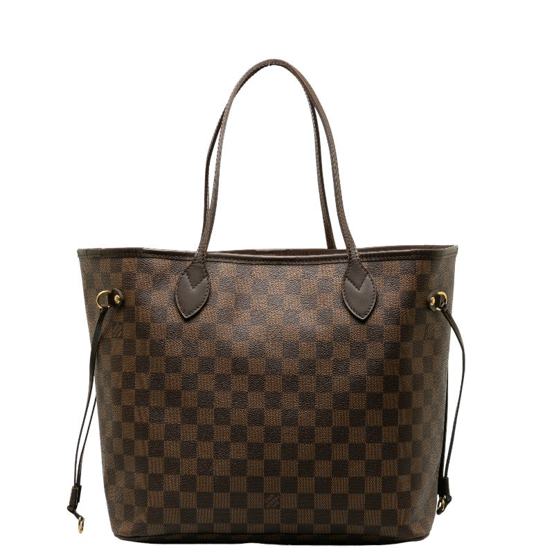 Louis Vuitton Damier Neverfull MM Shoulder Bag Tote Bag