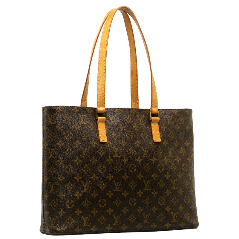 Louis Vuitton Monogram Luco Tote Bag Shoulder Bag Brown
