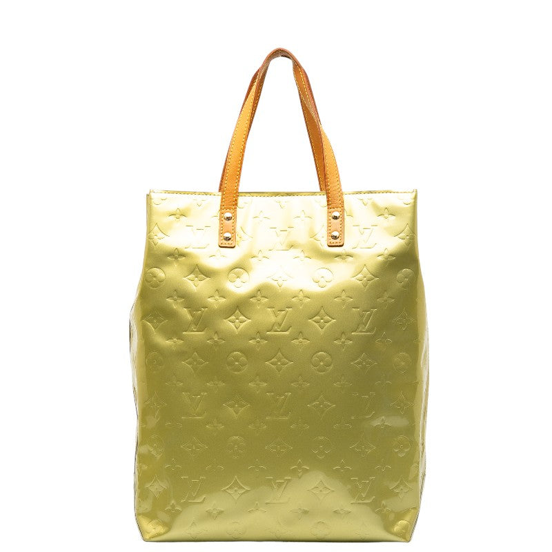 Louis Vuitton Monogram Verni Reed MM Handbag Patent Leather