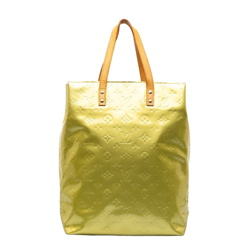 Louis Vuitton Monogram Verni Reed MM Handbag Patent Leather
