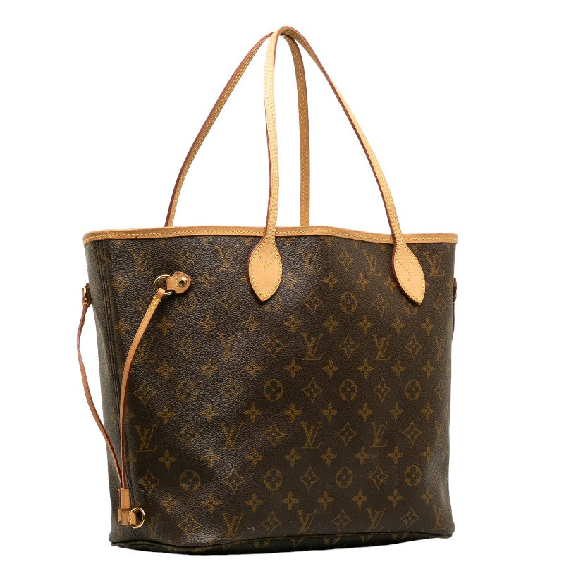 Louis Vuitton Monogram Neverfull MM Shoulder Bag Tote Bag