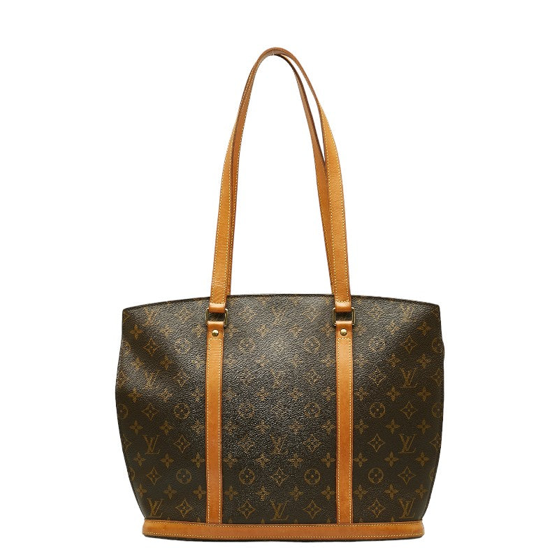 Louis Vuitton Monogram Babylon Tote Bag Brown