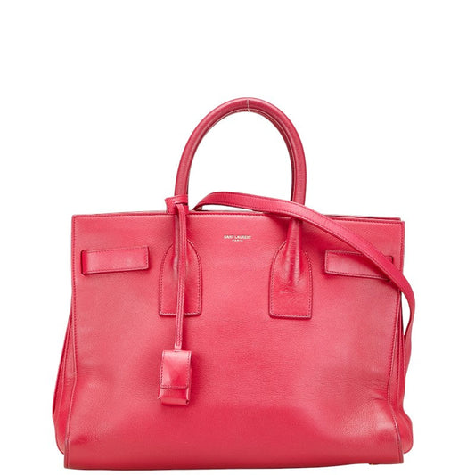 Saint Laurent Logo Leather 2way Shoulder Bag