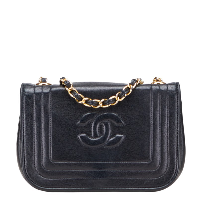 Chanel Coco Mark Lambskin Shoulder Bag