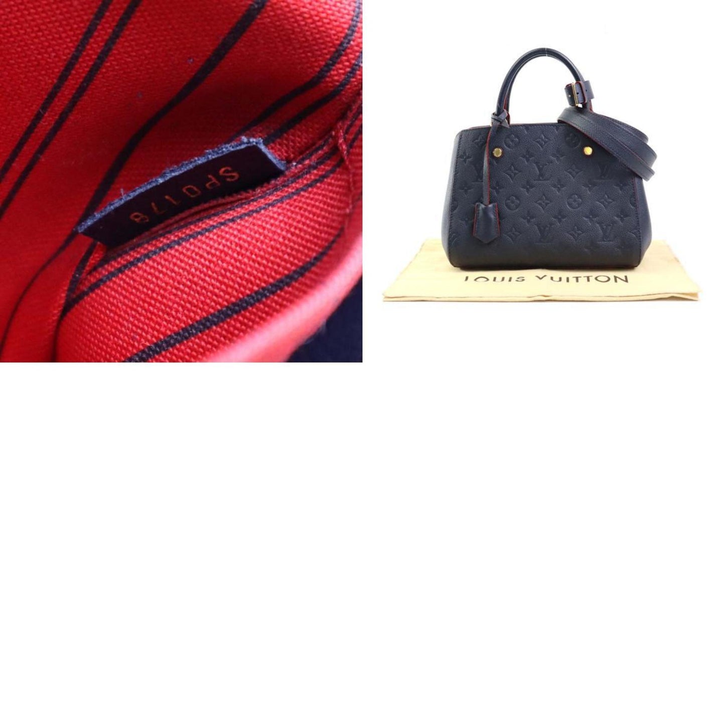 LOUIS VUITTON Montaigne Handbag