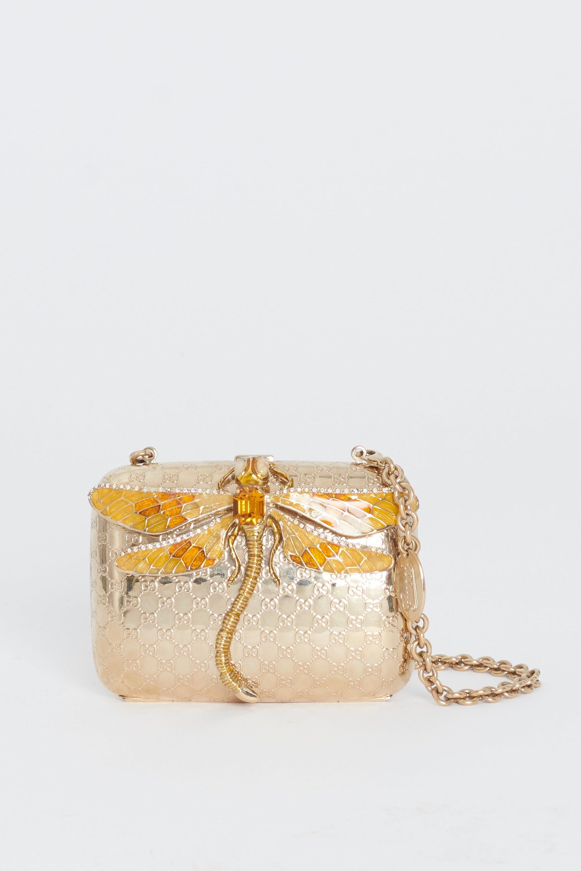 Gucci Chain Leather Handbag