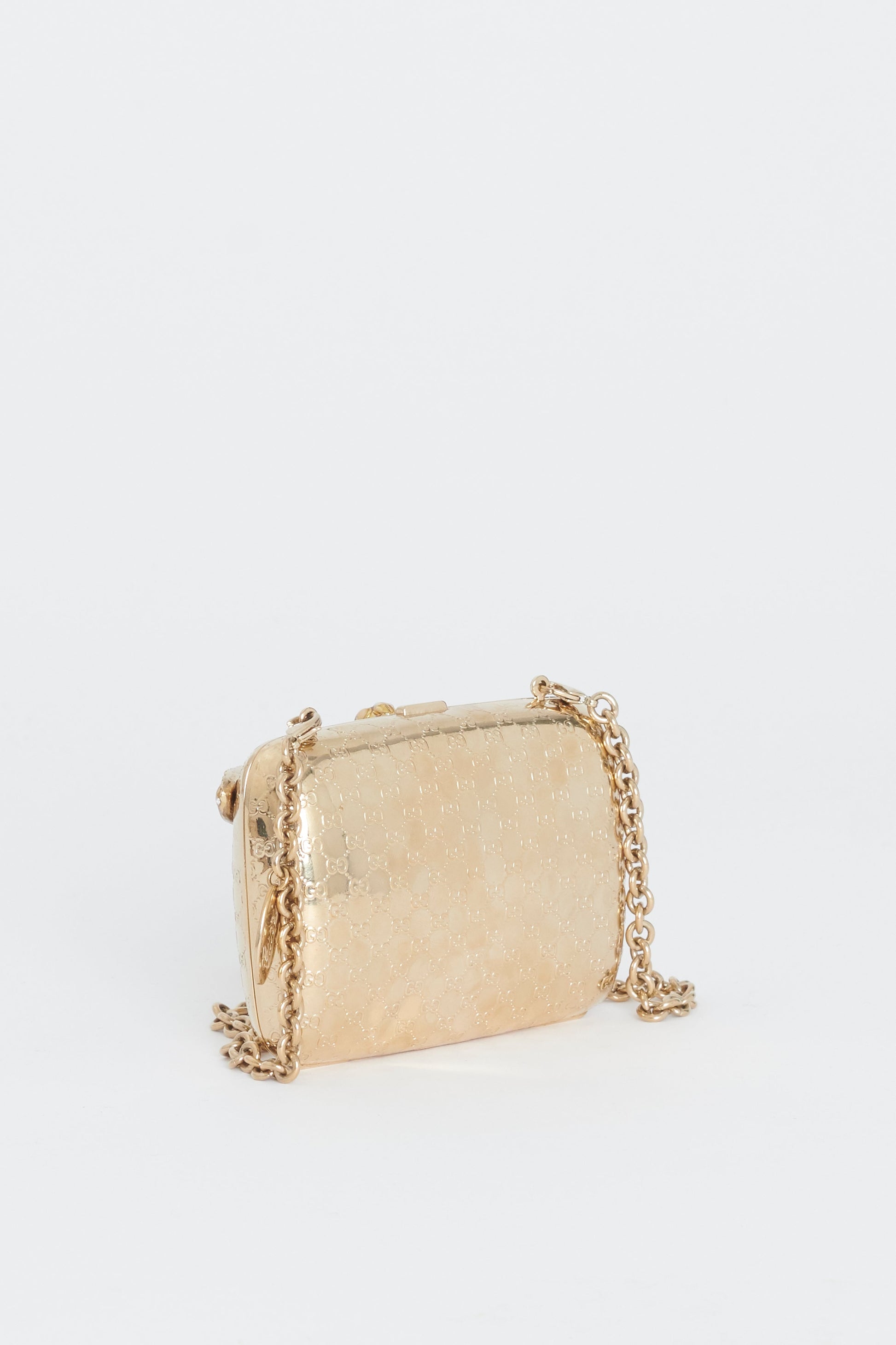 Gucci Chain Leather Handbag