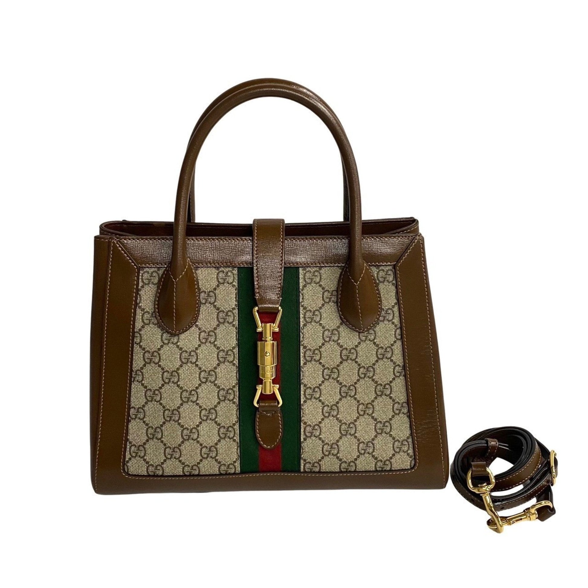 Gucci Canvas Shoulder Bag