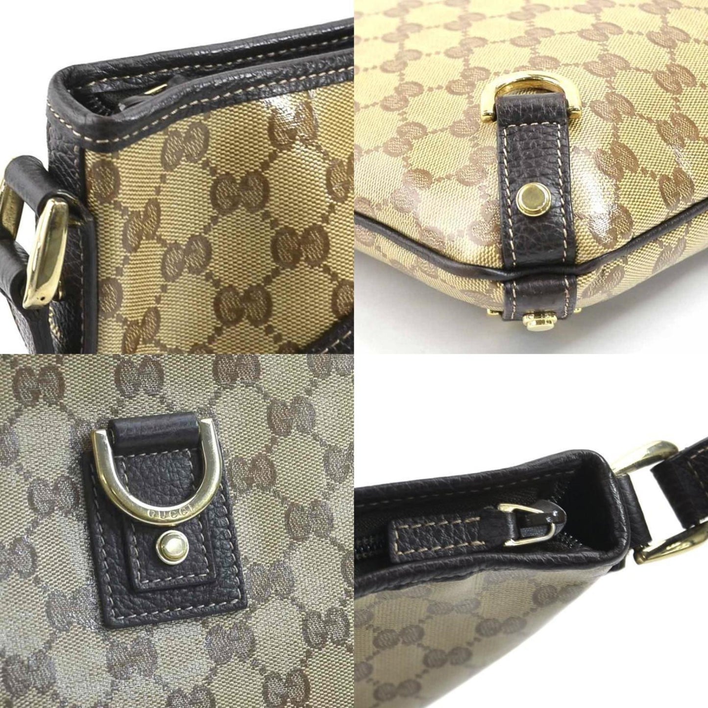 Gucci Canvas Shoulder Bag