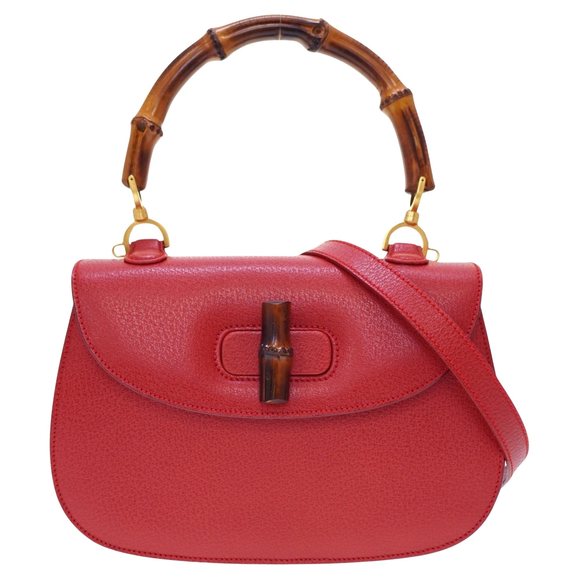 Gucci Leather Shoulder Bag
