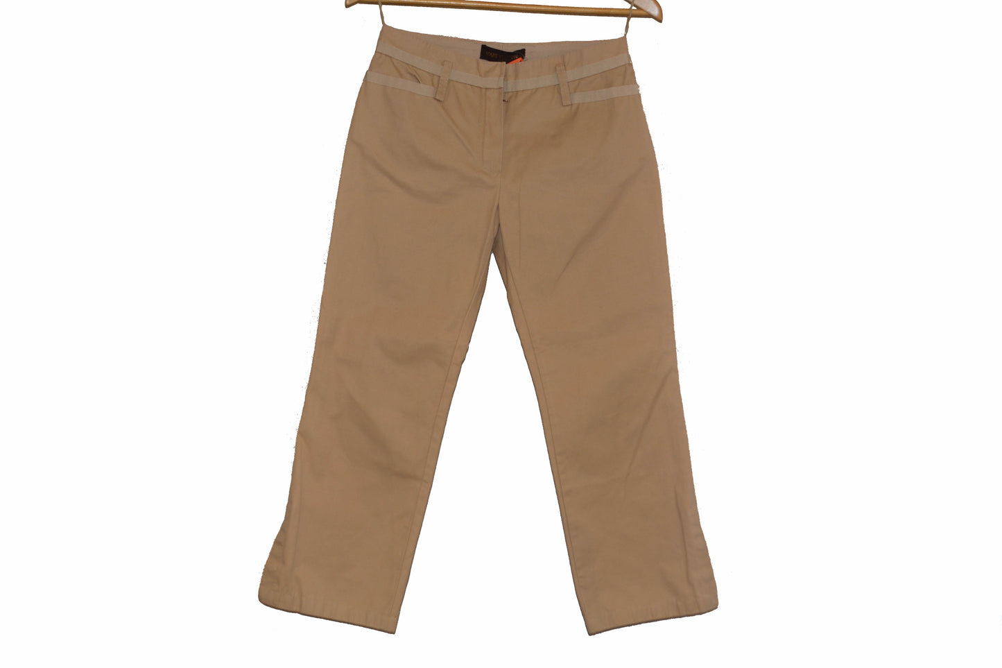 Louis Vuitton Beige Women's Khaki Pants Size 36