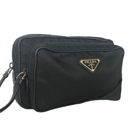 PRADA Sling bag Nylon black