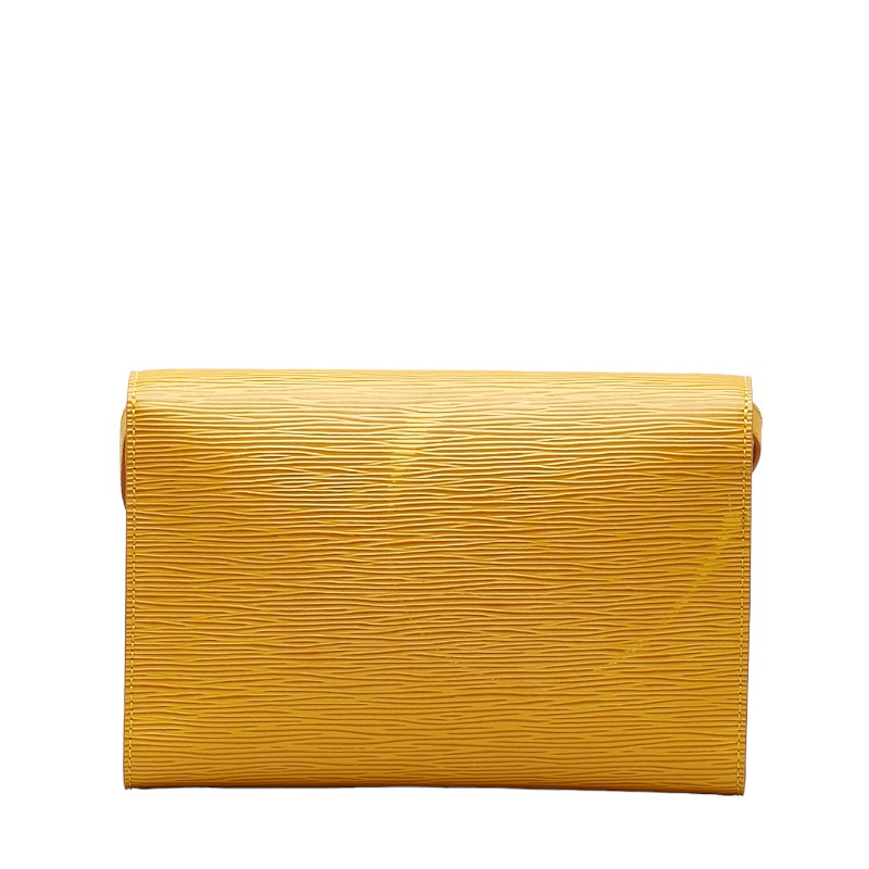 Louis Vuitton Louis Vuitton Epic Shoulder Bag Leather Taxi Yellow